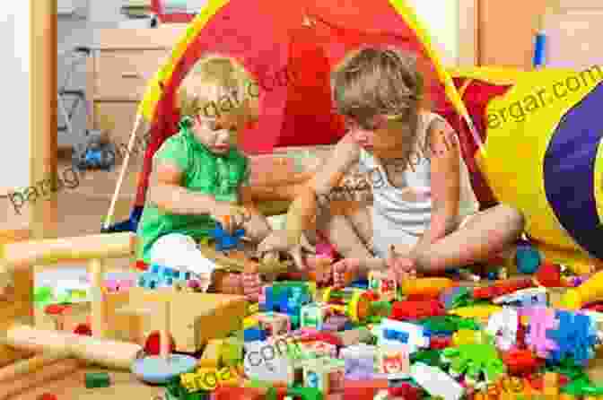 A Child Using The Child Desk To Play With Toys Child S Desk