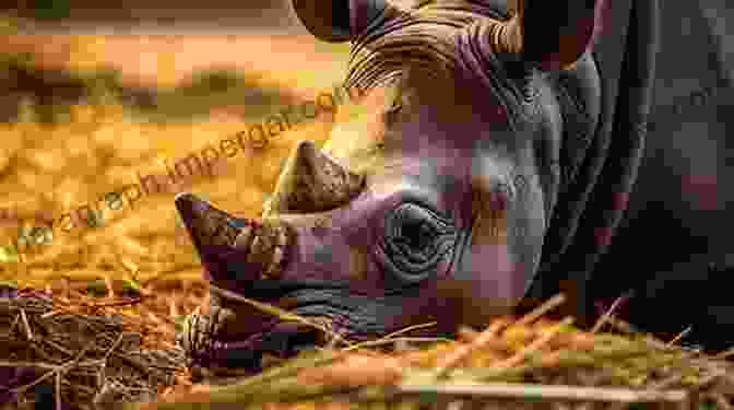 A Close Up Image Of A Rhino's Horn, Highlighting Its Intricate Texture. Operation Lock And The War On Rhino Poaching