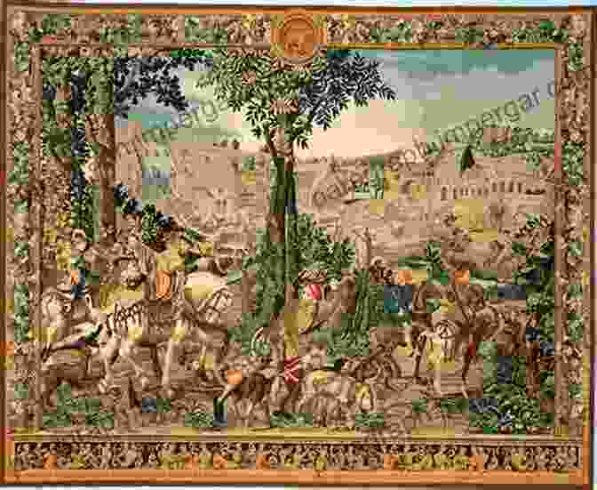 A Close Up Of A Medieval Tapestry Depicting A Hunting Scene The Close Of The Middle Ages (Illustrated)