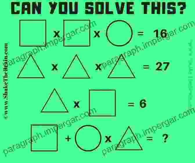 A Complex Mathematical Puzzle Involving Equations And Diagrams Quant Riddles: The Greatest Collection Of Challenging Math And Logic Puzzles