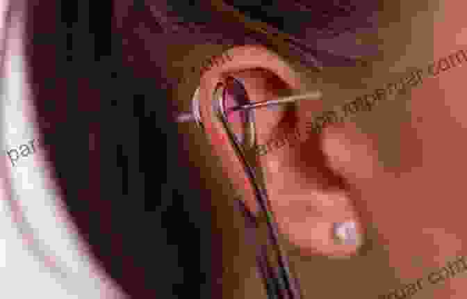 A Piercer Inserting A Piercing Needle Into A Client's Earlobe Essential Guide To Safe Body Piercing For Novices And Dummies