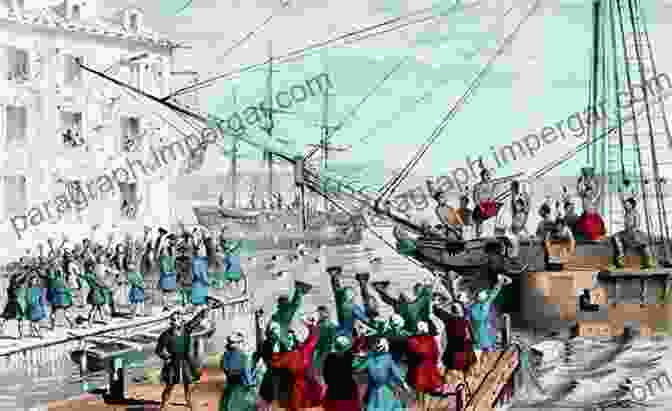 A Representation Of The Portsmouth Tea Party, A Pivotal Event In The Lead Up To The American Revolution Colonial New Hampshire: A History