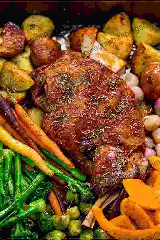 A Slow Roasted Lamb Shoulder With Vegetables The Only Lamb Cooking Guide You Ll Ever Need: Tasty Recipes For Cooking Perfect Lamb Every Time: Tips For Cooking Lamb