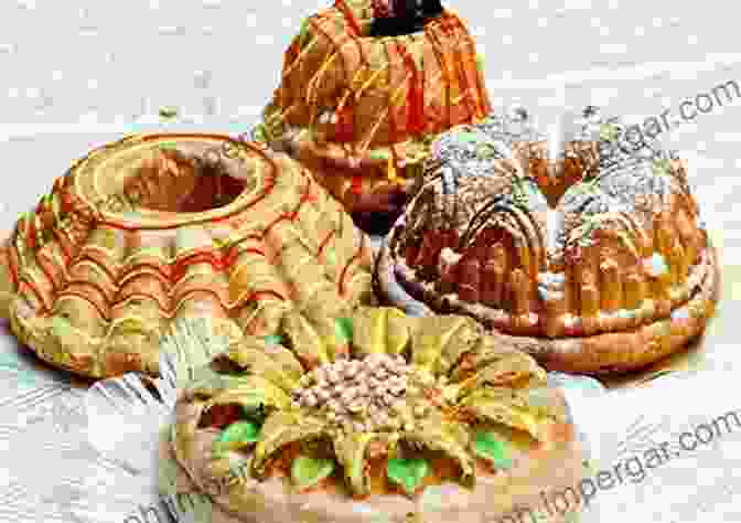 A Vibrant Assortment Of Polish Pastries, Showcasing The Country's Rich Culinary Heritage Polish Pastry Dumplings And Others