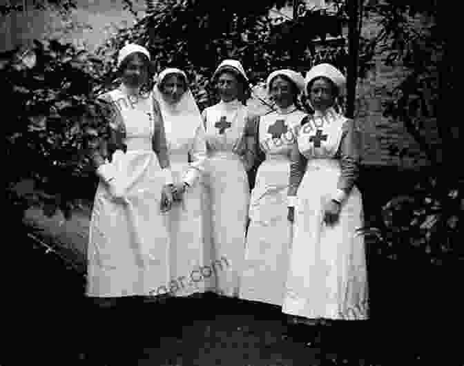 Canadian Red Cross Nurses Tending To Wounded Soldiers During The Great War Women Overseas: Memoirs Of The Canadian Red Cross Corps