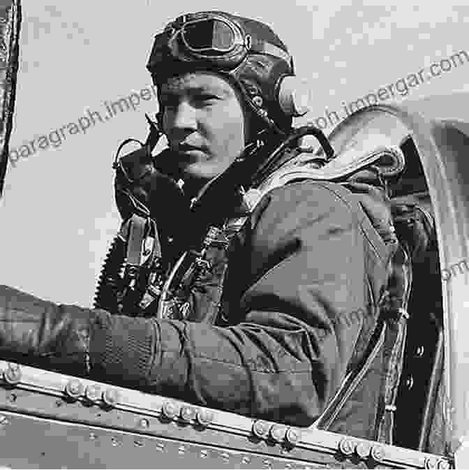 Captain Fletcher Adams, A Tuskegee Airman And Commander Of The 357th Fighter Group, Standing In Front Of A P 51 Mustang Fighter Plane Bleeding Sky: The Story Of Captain Fletcher E Adams And The 357Th Fighter Group