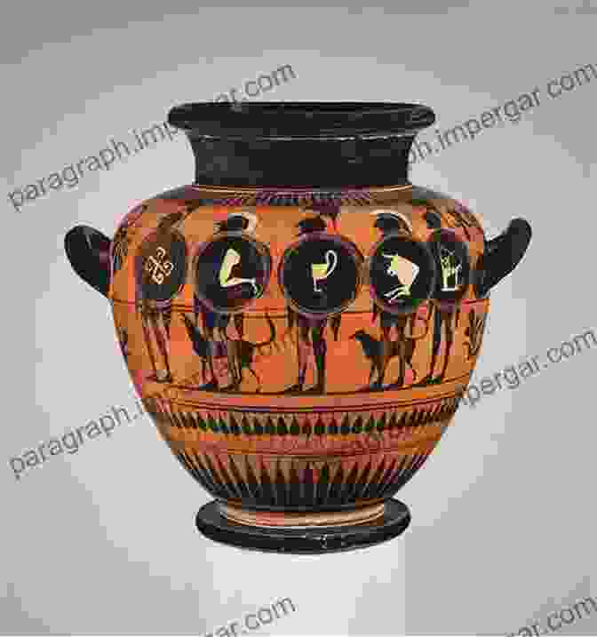 Elaborate Meander Pattern In Black And Red On A Greek Vase Sports* (Notes) (a Greek Design)