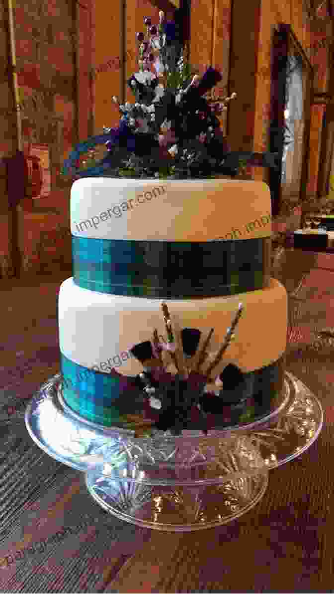 Elaborate Scottish Wedding Cake Adorned With Intricate Decorations Scottish Recipes For Health: Scottish Recipes Weight Loss: Scottish Recipes Cookbook For Beginners