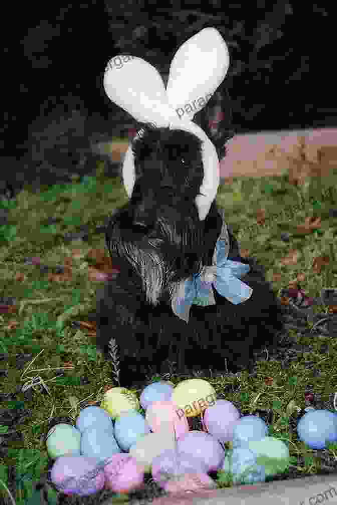 Fergus The Scottish Terrier Surrounded By Colorful Easter Eggs Fergus: Holiday Tales Of A Scottish Terrier