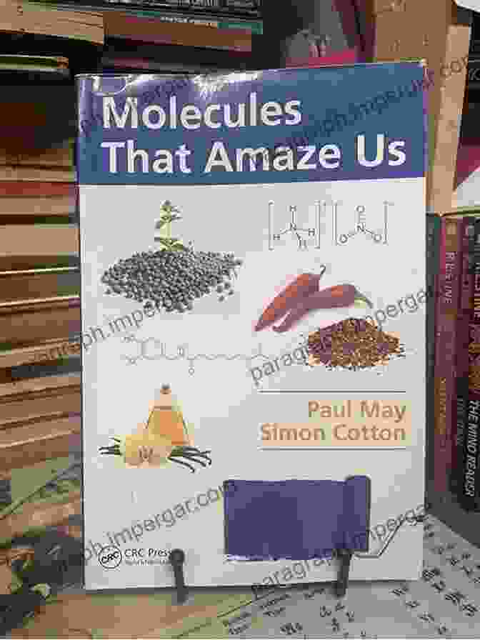 Molecules That Amaze Us Book Cover Featuring Vibrant Molecular Structures Molecules That Amaze Us John C Moore