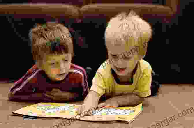 Two Siblings Reading Together, Symbolizing The Bond And Shared Experiences Between Them The Battle Of The Siblings: Generating Goodwill Between Siblings